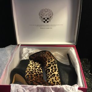 Vince Camuto booties worn twice. Too small